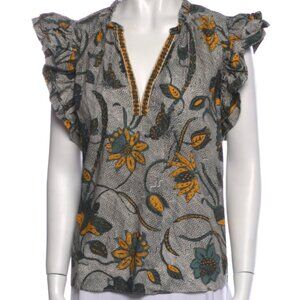 Ulla Johnson V-neck blouse